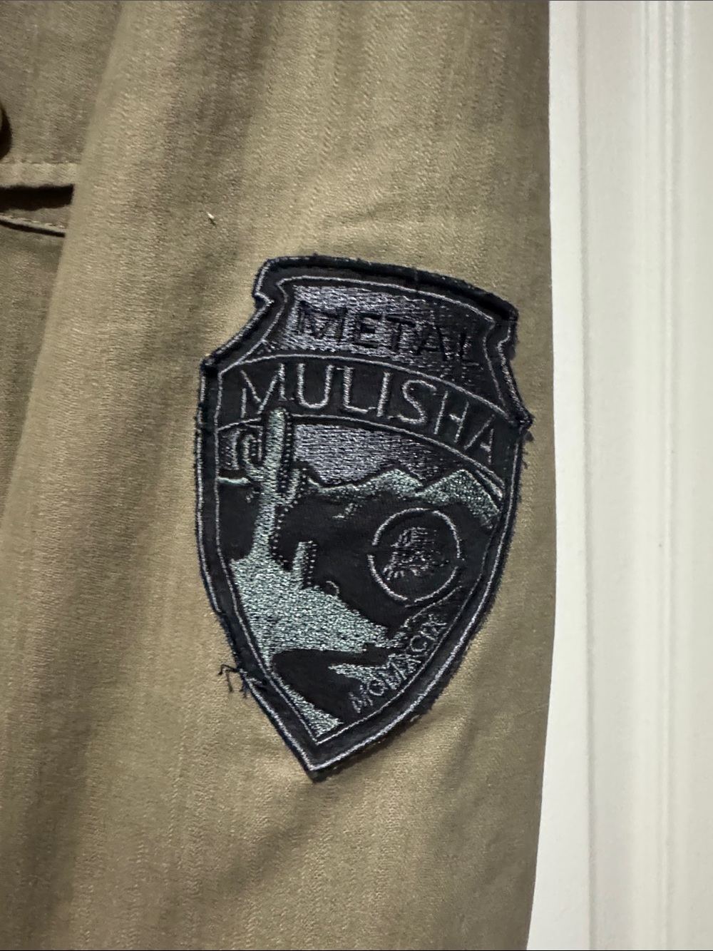 Metal Mulisha Olive Green Hooded Field Jacket - Picture 3 of 12